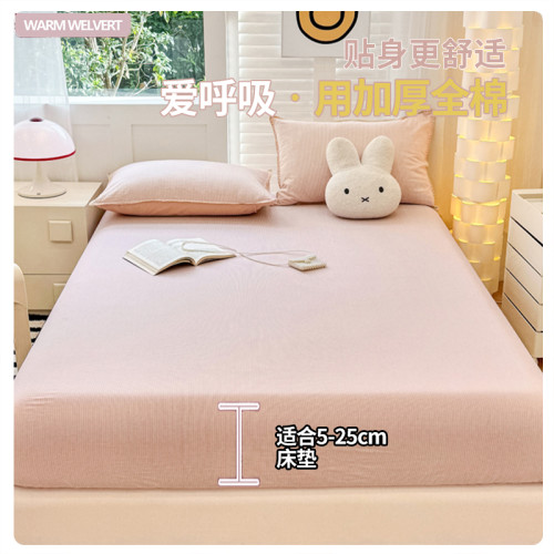 a類純棉床包2026新款四季通用全棉床罩床墊保護套罩單件冬季床套