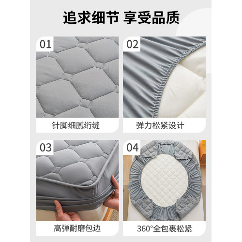 夾棉床包單件2025新款四季通用全包床罩床墊保護套單人宿捨防塵罩