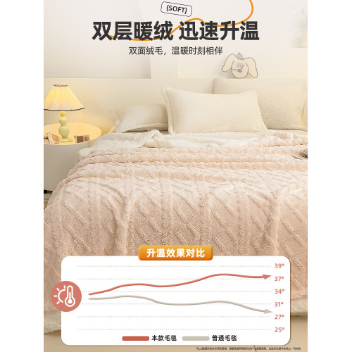 沙發毯毛毯珊瑚絨小毯子辦公室披肩午睡毯冬季加厚空調蓋毯床上用 沙發毯毛毯珊瑚絨小毯子辦公室披肩午睡毯冬季加厚空調蓋毯床上用
