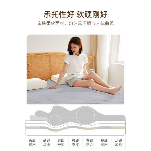 家用床墊榻榻米墊子軟墊租房臥室專用折疊單人雙人地鋪睡墊被高睿 家用床墊榻榻米墊子軟墊租房臥室專用折疊單人雙人地鋪睡墊被高睿