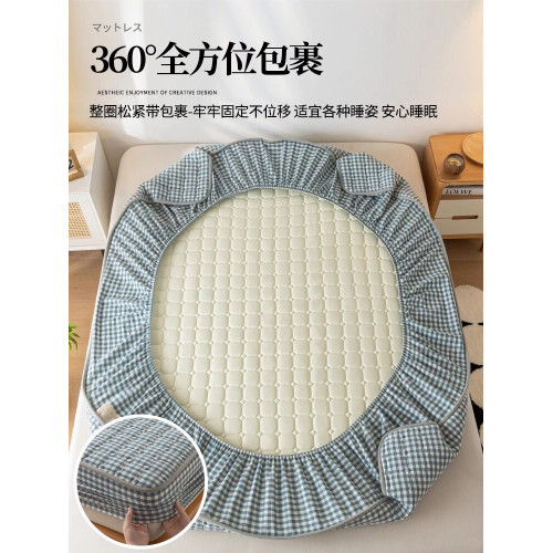 水洗棉夾棉床包單件全包床罩蓆夢思床墊保護罩套2025新款四季通用