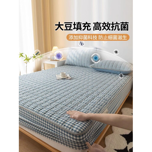 水洗棉夾棉床包單件全包床罩蓆夢思床墊保護罩套2025新款四季通用