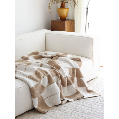 輕奢頭等艙航空毯高級感客廳沙發辦公室午睡空凋蓋毯車用毯子秋冬