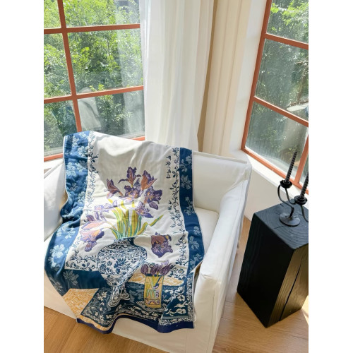 【美學系列】高級美學純棉復古貓咪油畫風掛毯掛畫門簾沙發巾