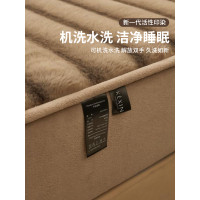 加厚850克/m2兔毛絨床包冬季加絨秋冬床單床墊保護罩牛奶絨珊瑚絨
