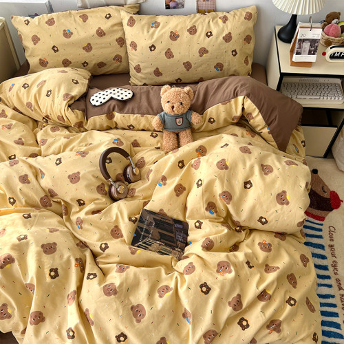 親膚四件套2026新款加厚被套被罩床包床單床上用品宿捨學生三件套