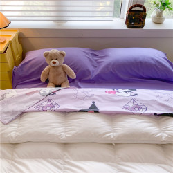 庫洛米純棉酒店隔髒睡袋單雙人可攜式一體全棉床單被套出差旅遊神器