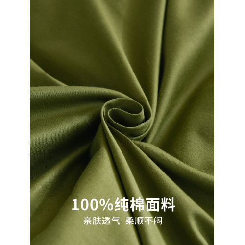 軍綠色藍灰白純色學生寢室宿捨3三件套被套被罩床單床包款4四件套