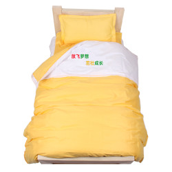 幼兒園被子三件套午睡加厚拼接被子母被純棉六件套小孩小被子床品