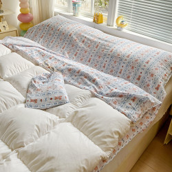 雲感雙層紗旅行床上隔髒睡袋可洗住酒店可攜式防髒床單出差旅遊神器