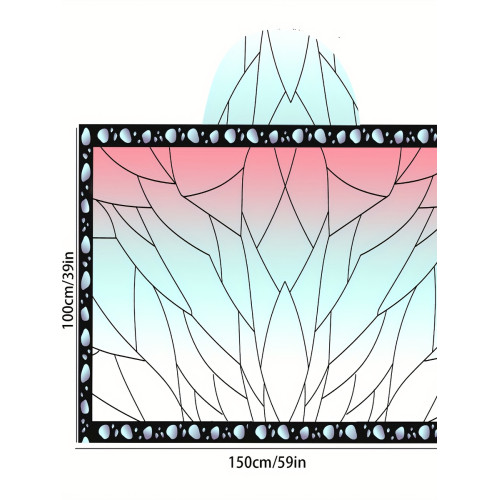 鬼滅之刃秋冬連帽披肩加厚法蘭絨COS服可穿戴毛毯動漫卡通保暖毯