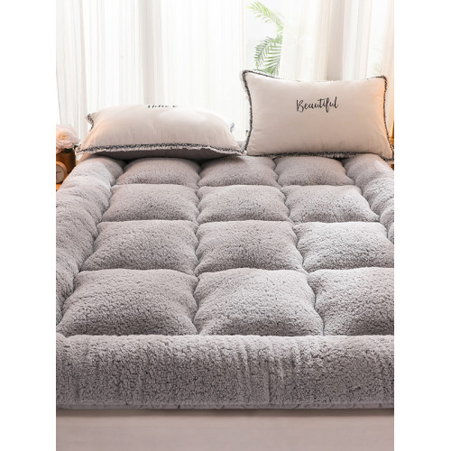 秋冬季加厚保暖羊羔絨床墊軟墊家用臥室單人宿捨租房褥子墊被鋪底