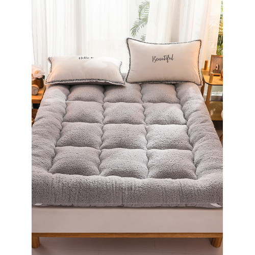 秋冬季加厚保暖羊羔絨床墊軟墊家用臥室單人宿捨租房褥子墊被鋪底