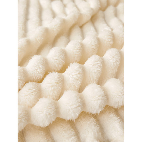 新款兔毛絨多功能加厚毛毯毯子軟糯鎖溫加密蓋毯秋冬純色保暖絨毯