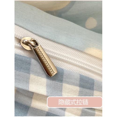 無印良品床上三件套純棉全棉大學生宿捨床包被套男女生印花四件套