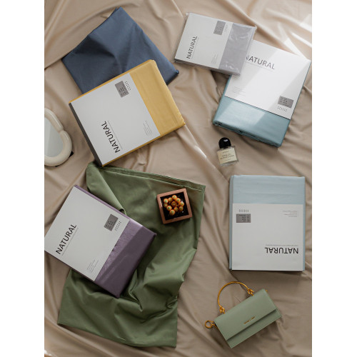 高支100純棉貢緞長絨棉床單單件 簡約純色全棉床包罩床墊保護套 高支100純棉貢緞長絨棉床單單件 簡約純色全棉床包罩床墊保護套