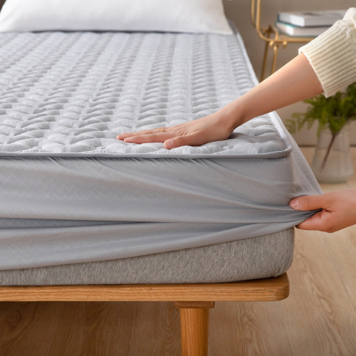 出口歐美純棉夾棉床包單件床罩抗菌防蟎蟲防滑蓆夢思保護罩床墊套 出口歐美純棉夾棉床包單件床罩抗菌防蟎蟲防滑蓆夢思保護罩床墊套