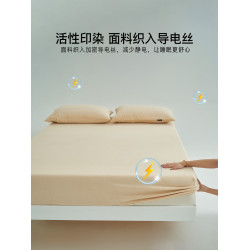 潔麗雅2026年新款珊瑚絨床包單件冬款床罩牛奶絨法蘭絨床墊保護罩