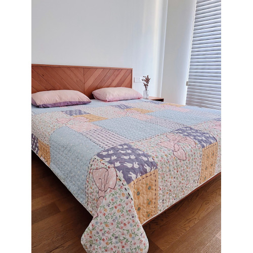 床蓋單件四季通用絎縫夾棉床單榻榻米床墊可水洗兩面可鋪炕單炕蓋