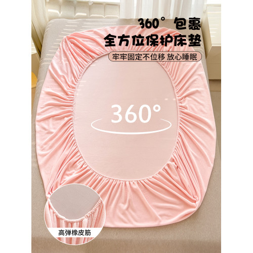 冬季牛奶絨床包罩單件2025秋冬新款加厚珊瑚絨床墊保護罩防塵套天
