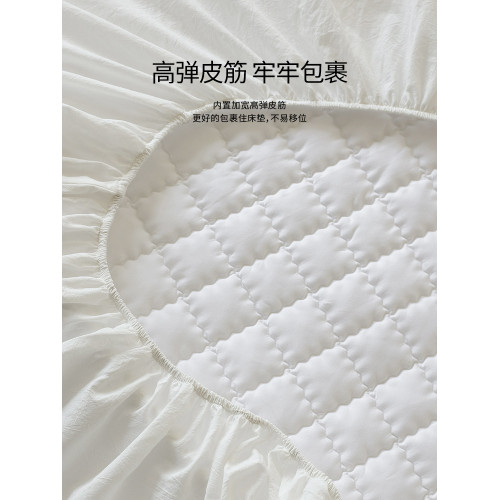 向內穿行新款純棉防滑床包加厚夾棉a類抗菌床墊保護罩單件 向內穿行新款純棉防滑床包加厚夾棉a類抗菌床墊保護罩單件