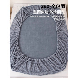 加厚牛奶絨床包床墊保護罩全包床單榻榻米床套罩2024新款單人兒童
