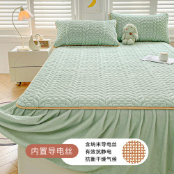 牛奶絨床裙單件加厚冬季床墊保護套罩遮醜下擺床包二合一2026新款