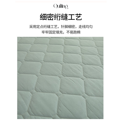 抗菌母嬰兒級全棉夾棉床裙單件100純棉床墊床罩三件套2026新款a類