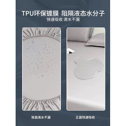 防水隔尿床包單件床墊保護罩防塵隔髒套床單全包四季通用2025新款