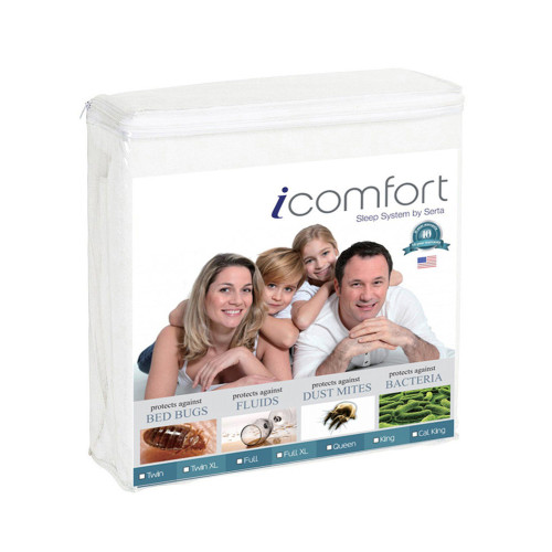 出口防水床包隔尿嬰兒童透氣防蟎床墊保護套床罩Queen/King Size