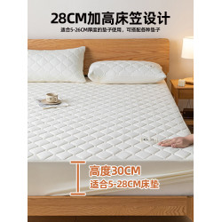 防水隔尿夾棉床包罩單件2026年新款床罩蓆夢思床墊套保護罩三件套