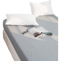 A類針織天竺棉床包單件全棉床罩100棉床單純棉防滑床墊加高保護套