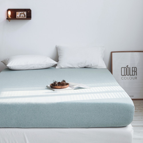 A類針織天竺棉床包單件全棉床罩100棉床單純棉防滑床墊加高保護套