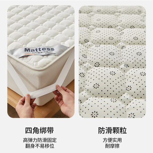 A類加厚夾棉床墊遮蓋物軟墊家用防滑墊褥子蓆夢思保護墊床包床罩