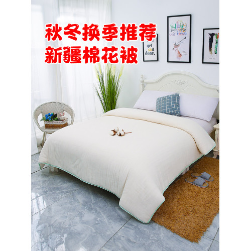 新疆長絨棉被純棉花被子被芯加厚保暖棉絮床墊褥子一級全棉花冬被 新疆長絨棉被純棉花被子被芯加厚保暖棉絮床墊褥子一級全棉花冬被