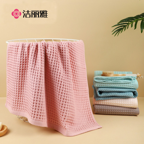 潔麗雅浴巾  純棉紗布抗菌家用吸水速乾洗澡男情侶大浴巾70*140