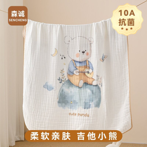 六層泡泡紗布童被 卡通新生兒蓋毯寶寶洗澡浴巾幼兒園蓋毯午休毯 六層泡泡紗布童被 卡通新生兒蓋毯寶寶洗澡浴巾幼兒園蓋毯午休毯