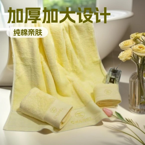 潮牌純棉加厚加大吸水浴巾酒店賓館家用美容院浴巾全棉