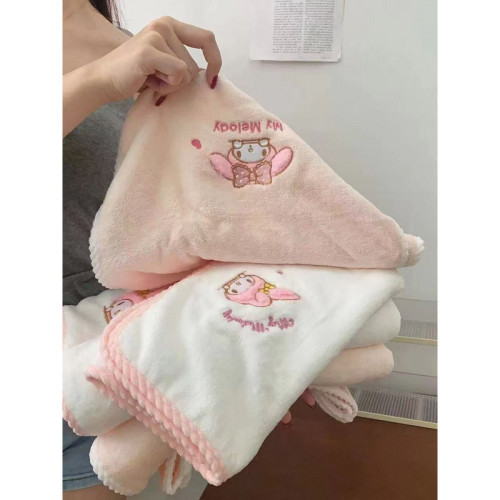 美樂蒂可愛卡通不毛學生宿捨洗澡用浴巾二次元浴巾三件套 美樂蒂可愛卡通不毛學生宿捨洗澡用浴巾二次元浴巾三件套