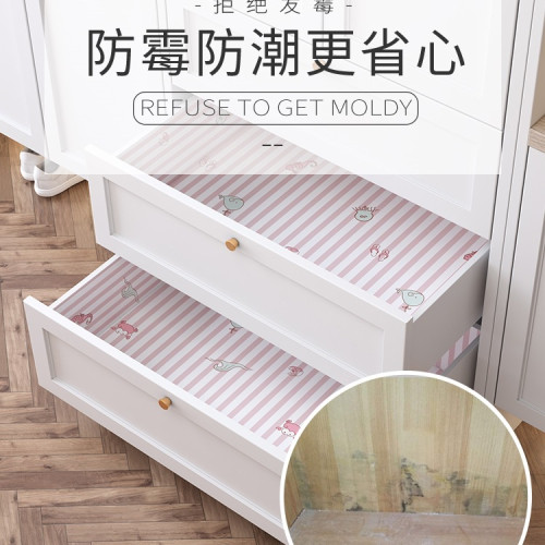 抽屜貼紙自粘鞋櫃衣櫃內部防塵貼膜廚房櫃子櫥櫃防水防油防潮墊紙