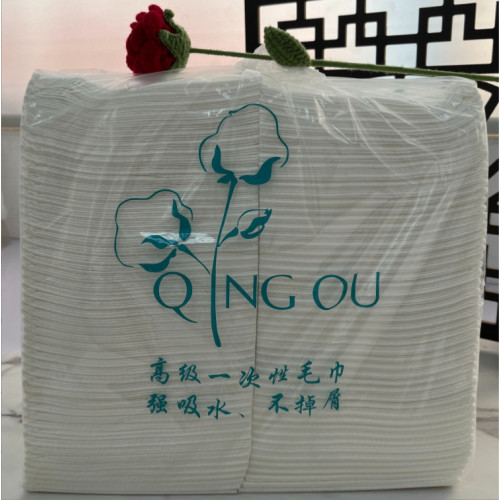 髮廊美容美髮理髮店一次性毛巾浴巾包頭加厚珍珠紋擦頭毛巾