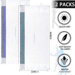 球童高爾夫毛巾caddy golf towel 彩條螺紋小浴巾毛巾柔軟