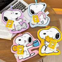 可愛史努比廚房衛生間兒童高顔值乾手帕抹布吸水加厚掛式擦手毛巾