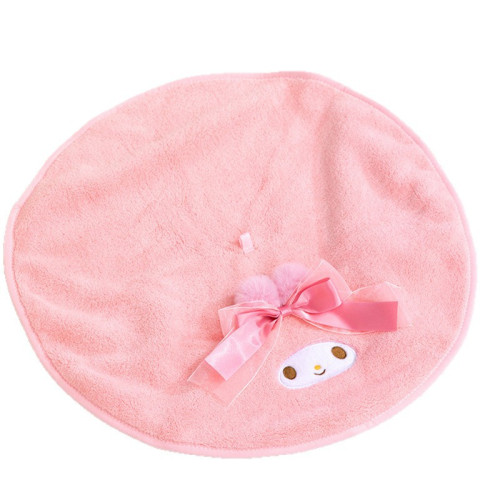 可愛卡通美樂蒂羊羊珊瑚絨擦手巾家用掛飾吸水小毛巾廚房抹布手帕