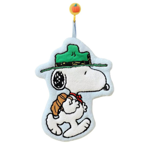 SNOOPY史努比擦手巾掛式洗手巾女生兒童擦手毛巾衛生間擦手帕乾手