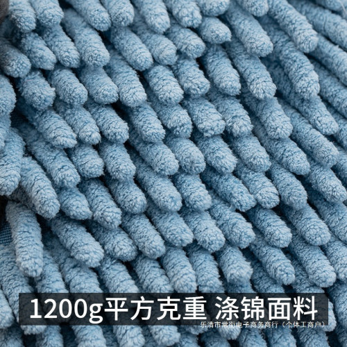 可愛擦手巾多功能雪尼爾小狗創意卡通動物萌趣擦手巾柔軟卡通家用