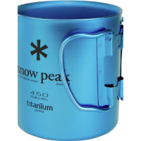 Snow Peak Ti-Double Color雪峰雙層彩鈦杯超輕戶外露營馬克450ml