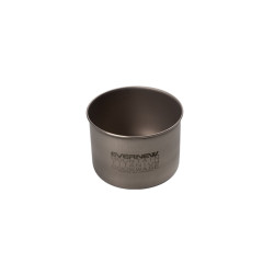 EVERNEW Ti-Demitasse 220愛玩牛戶外咖啡登山茶碗鈦杯帶柄ECA543