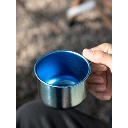 鈦工匠戶外純鈦咖啡杯野營輕可攜式鈦杯辦公家用喝茶金屬水杯馬克杯