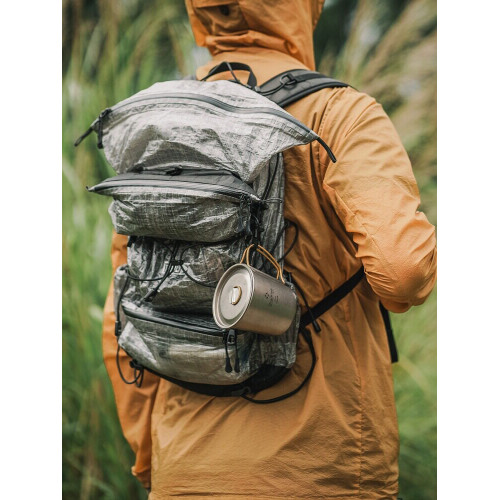 Thous Winds千風戶外單層折曡鈦杯野餐折曡鈦茶杯咖啡杯辦公水杯